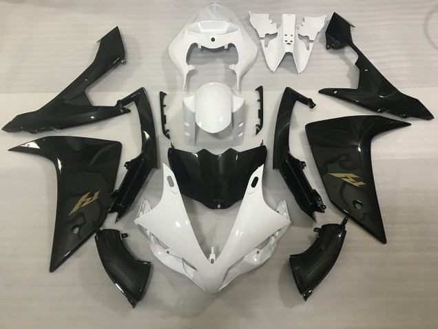 White and Carbon Fiber Style 07-08 R1 Fairings White and Carbon Fiber Style 07-08 R1 Fairings