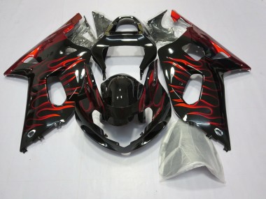 Yellow Jordan 01-03 GSXR 600-750 Fairings