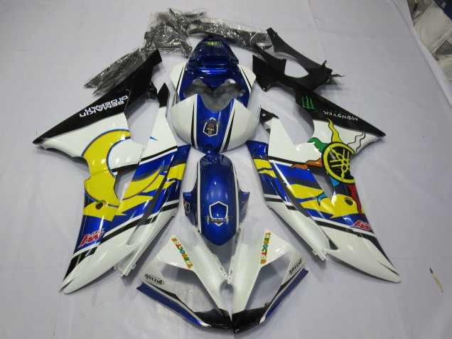 Yellow and Blue 08-16 R6 Fairings Yellow and Blue 08-16 R6 Fairings